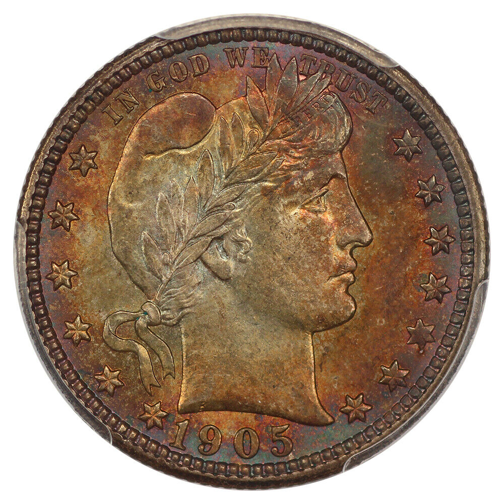 1905 25C PCGS/CAC MS65+