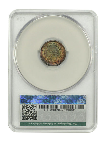 1901 10C CACG MS66+ ex: D.L. Hansen - Barber Dime