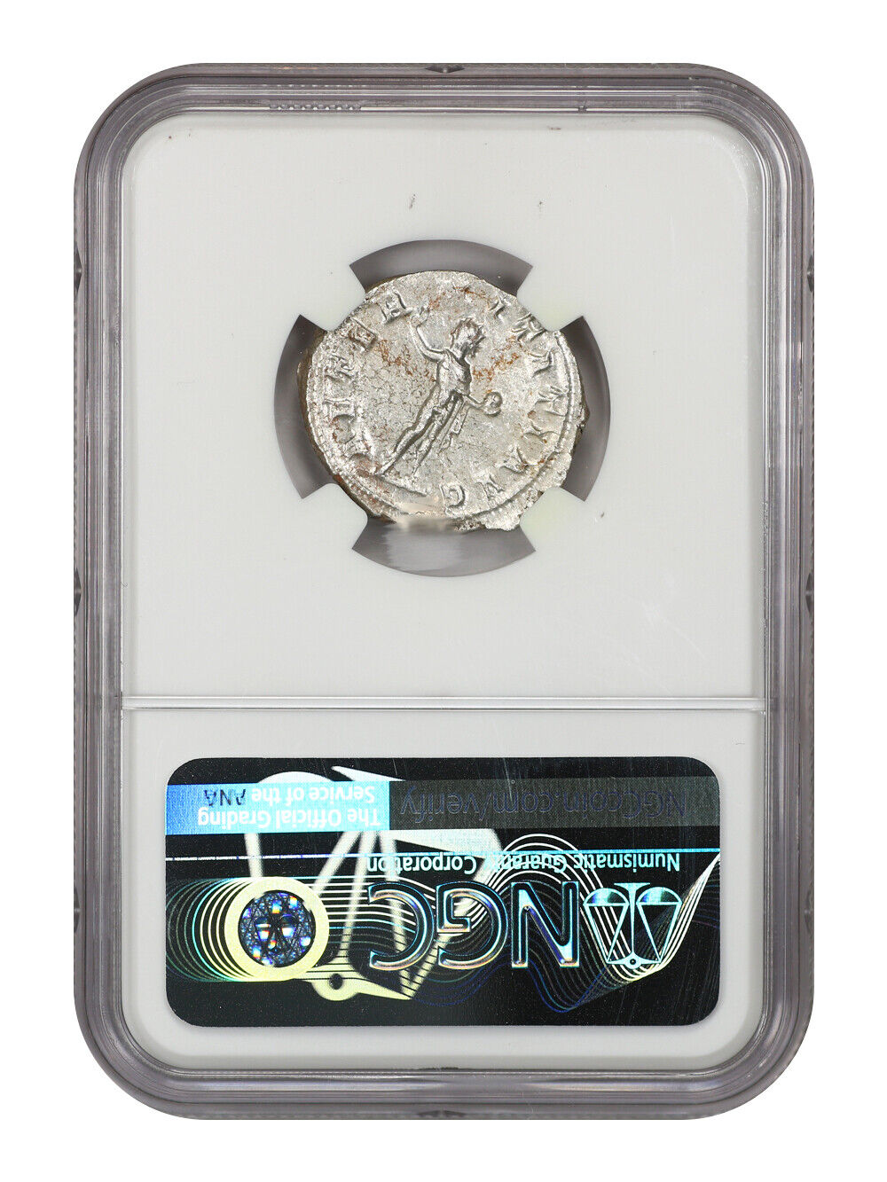 Ancient Roman: Gordian III (AD 238-244) AR Double-Denarius NGC AU