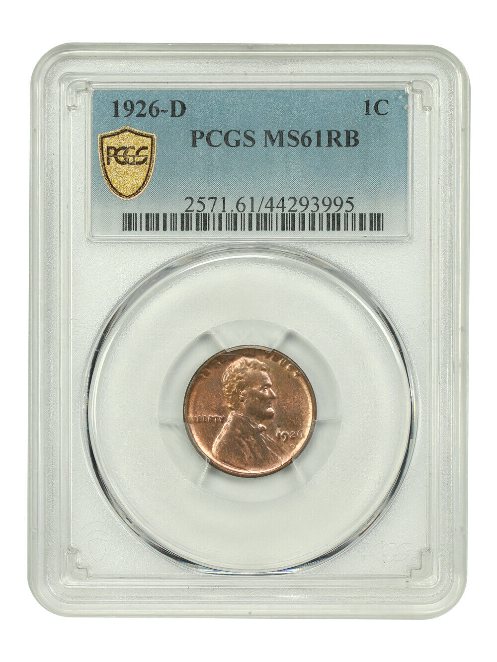 1926-D 1C PCGS MS61RB - Lincoln Cent (Wheat Reverse)