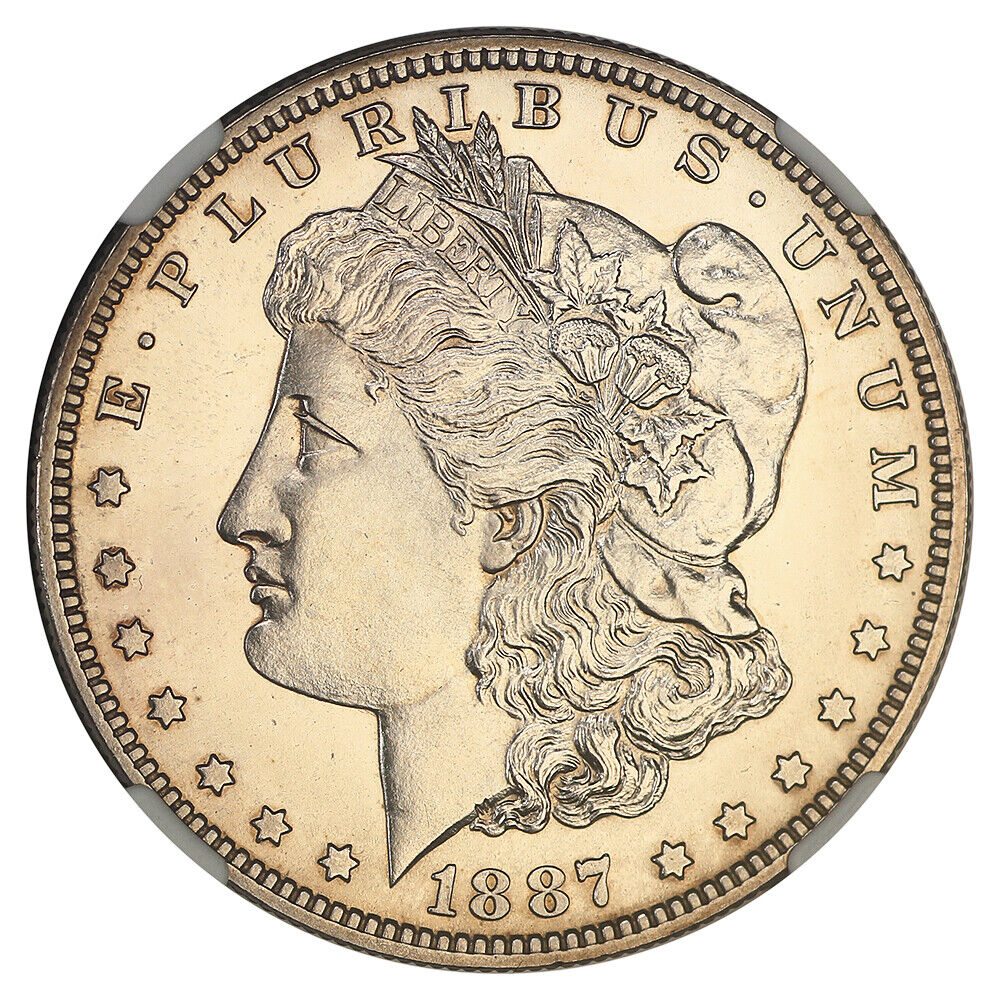 1887 $1 NGC PR64 - Morgan Dollar