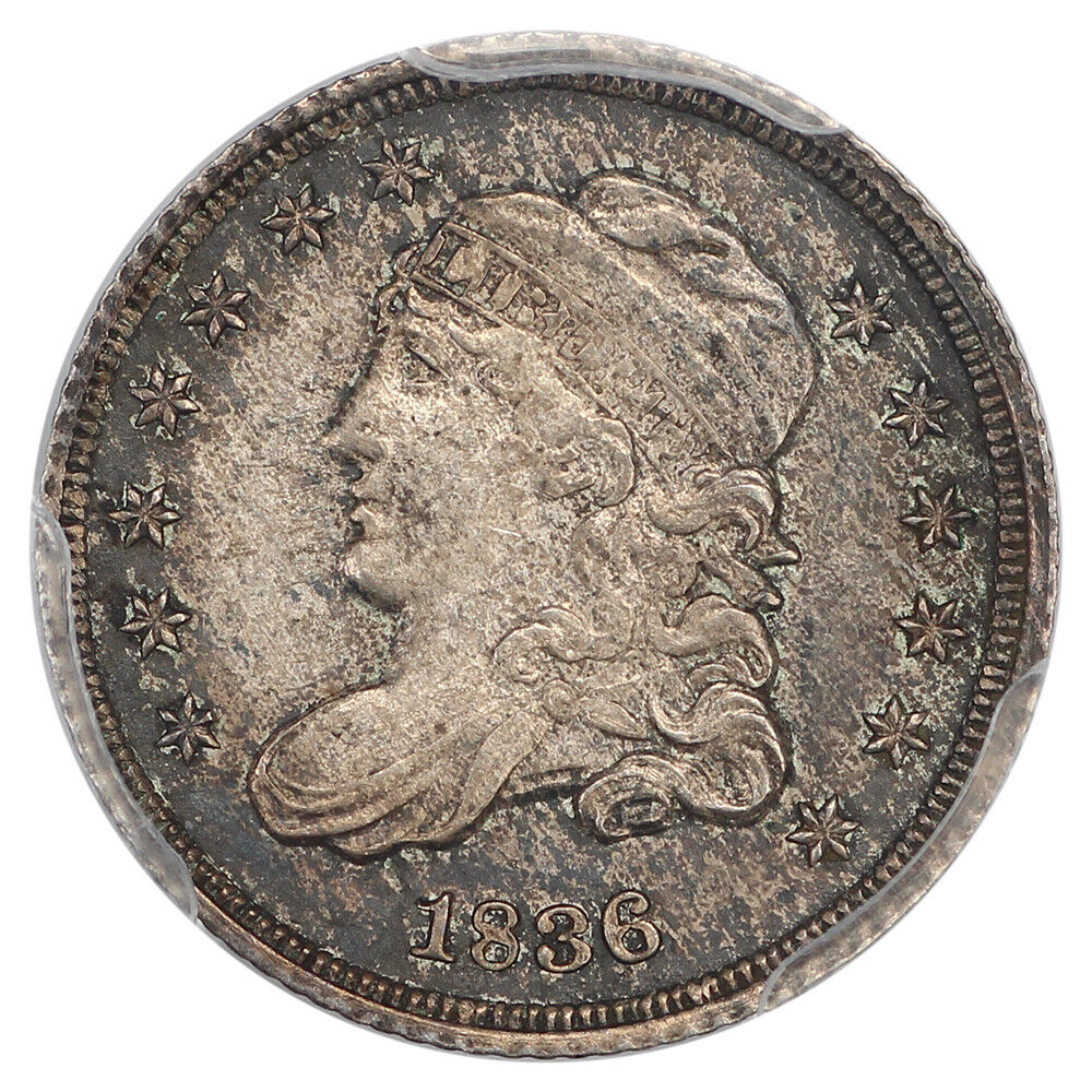 1836 H10C PCGS MS64 (Large 5C) - Capped Bust Half Dime