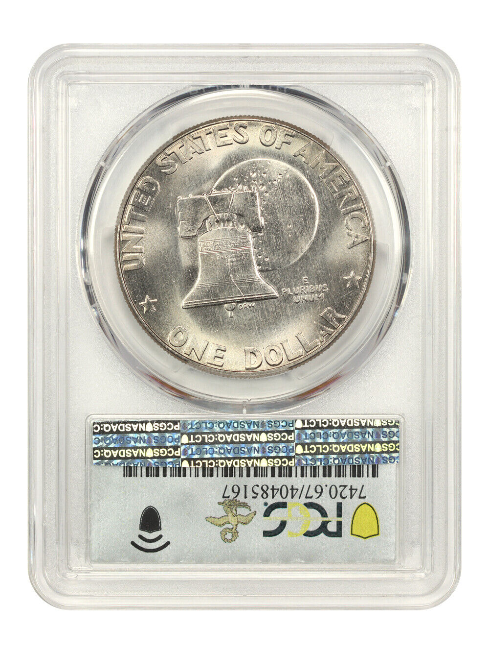 1976-D $1 PCGS MS67 (Type 1) ex: D.L. Hansen