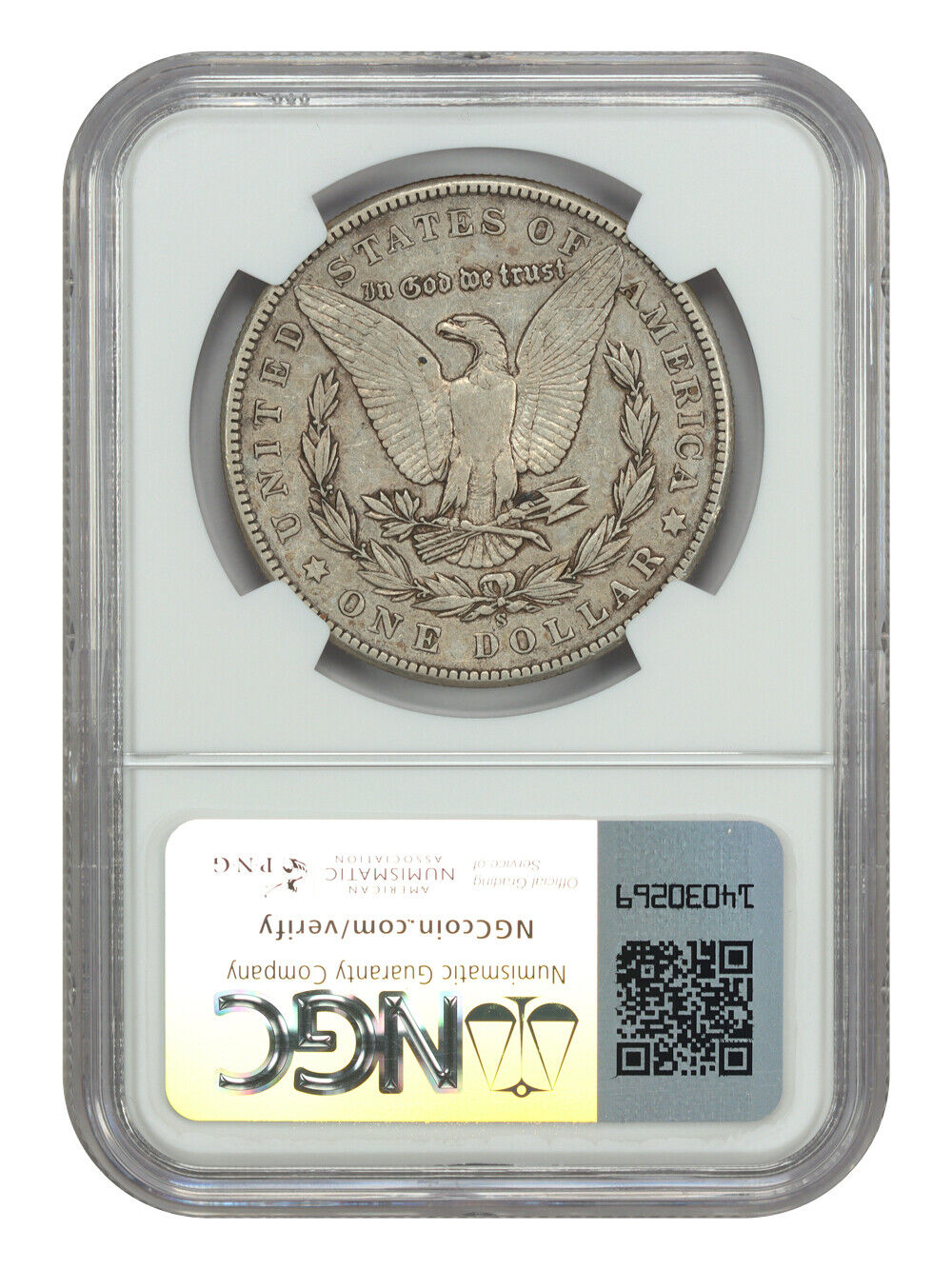 1904-S $1 NGC XF40 - Morgan Dollar - Key Date S-Mint Morgan Dollar