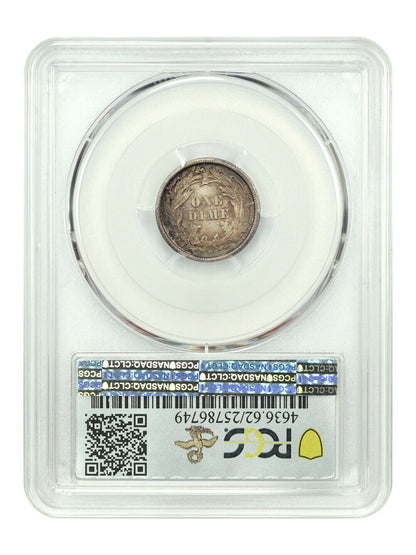 1862-S 10C PCGS MS62 ex: D.L. Hansen