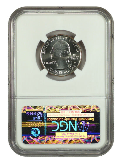 2013-P 25C Fort McHenry NP NGC MS68 - Type 1 - Clad