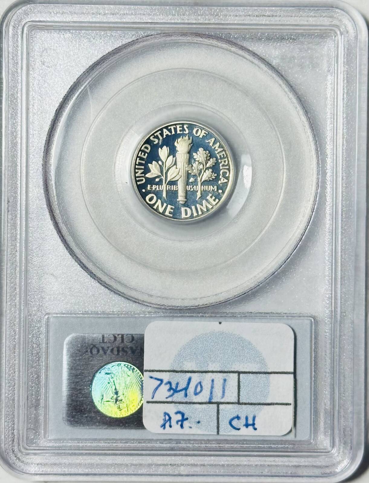 1996 S Dimes Roosevelt PCGS PR-70 DCAM Silver