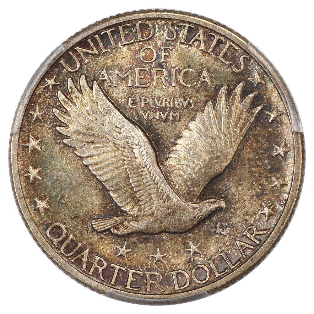 1917-D 25C PCGS MS64FH (Type 2) - Standing Liberty Quarter