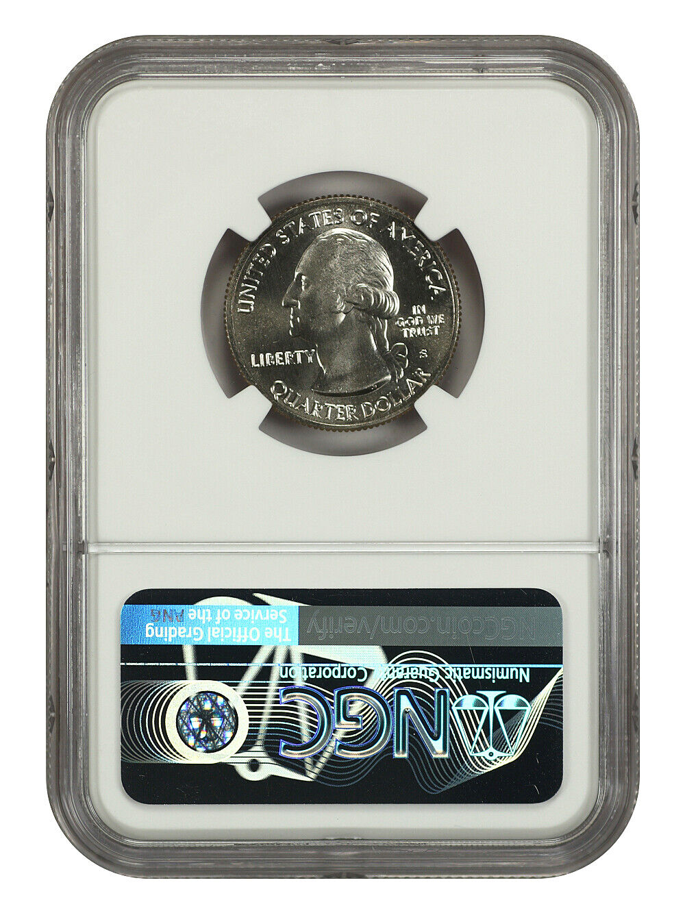 2017-S 25C Ozark Riverways NP NGC MS68 - Type 1 - Clad