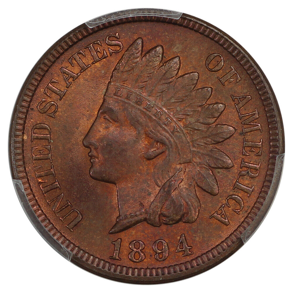 1894 1C PCGS MS65RB - Indian Cent