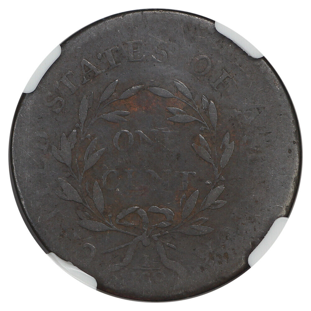 Mint Error: 1795 1C NGC Fine 12 (Double Struck) - Flowing Hair Large Cent