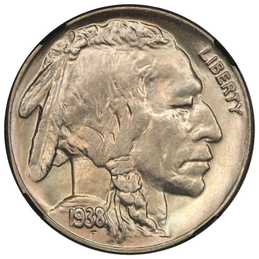 1938-D 5C Buffalo NGC MS67 - Buffalo Nickel - Interesting Holder