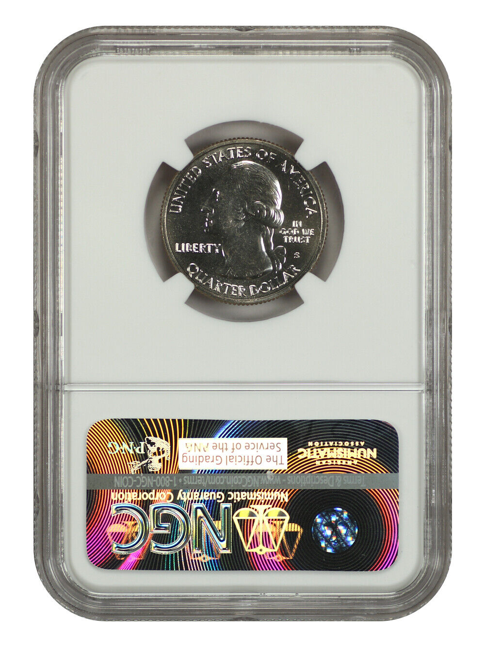 2016-S 25C Harpers Ferry NP NGC MS67PL (Early Releases) - Type 1 - Clad