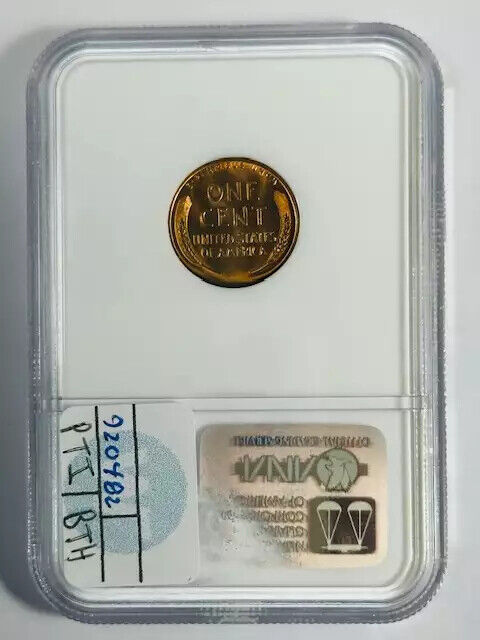 1938 S Small Cents Lincoln Penny NGC MS-67 RD