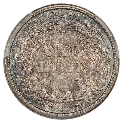 1910-S 10C PCGS MS67 ex: D.L. Hansen