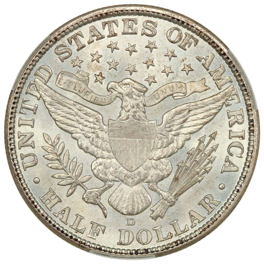 1913-D 50C CACG MS66+