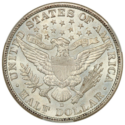 1913-D 50C CACG MS66+