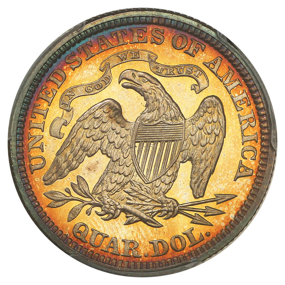 1873 25C PCGS PR66 (Arrows) ex: D.L. Hansen/Eliasberg