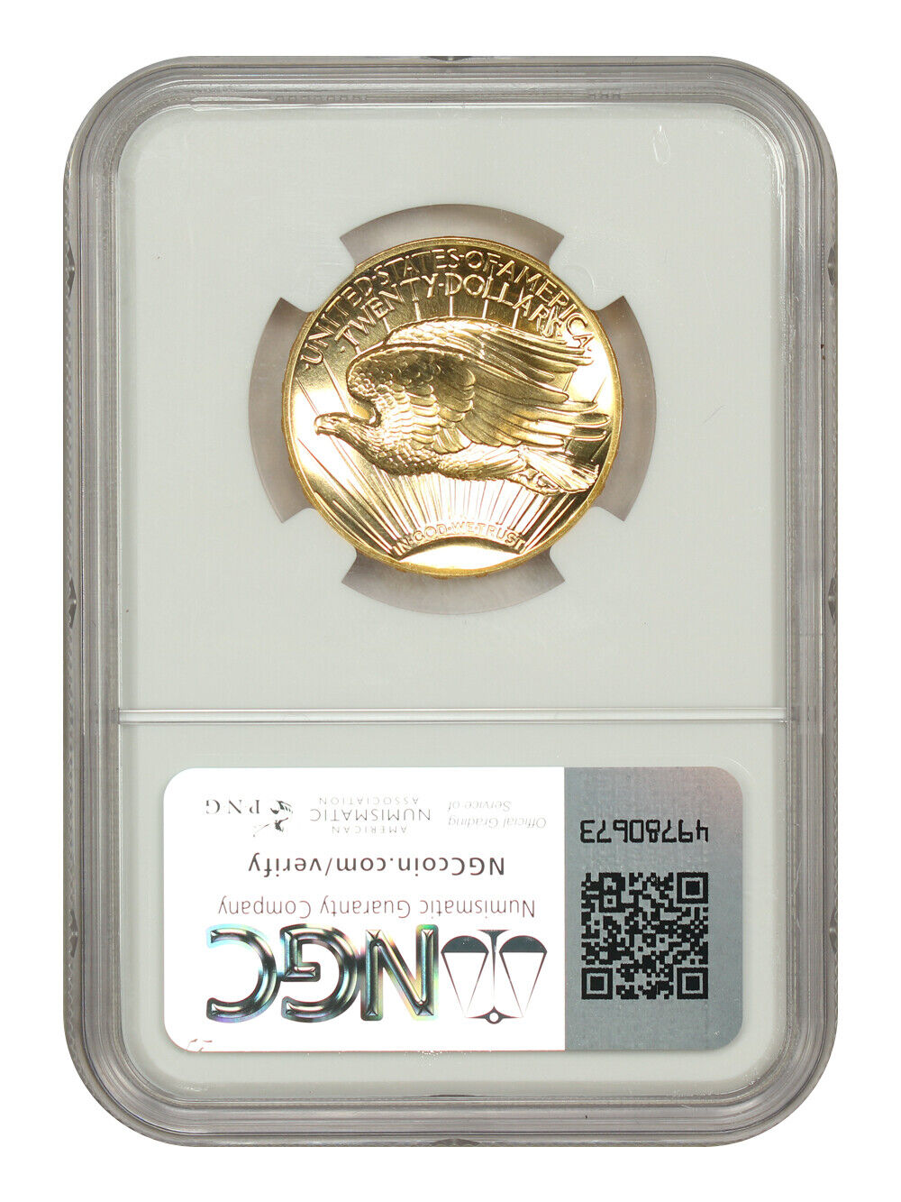 2009 $20 Ultra High Relief Double Eagle NGC MS70DMPL