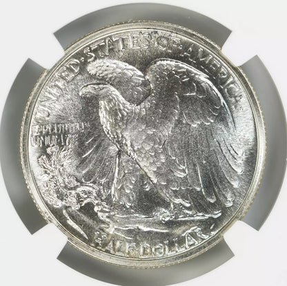 1941 PROOF WALKING LIBERTY HALF DOLLAR 50C NO 'AW' NGC PF 67 PROOF (005)