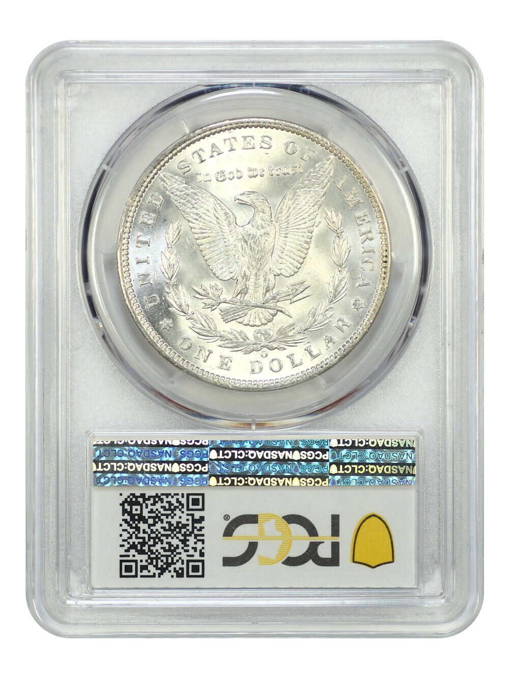 1890-O $1 PCGS MS62 - Morgan Dollar