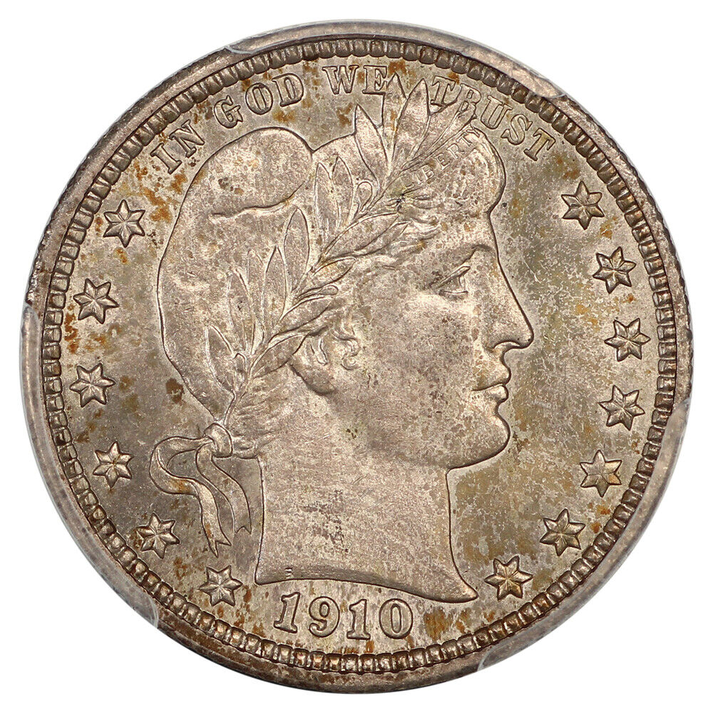 1910 25C PCGS MS66 ex: D.L. Hansen