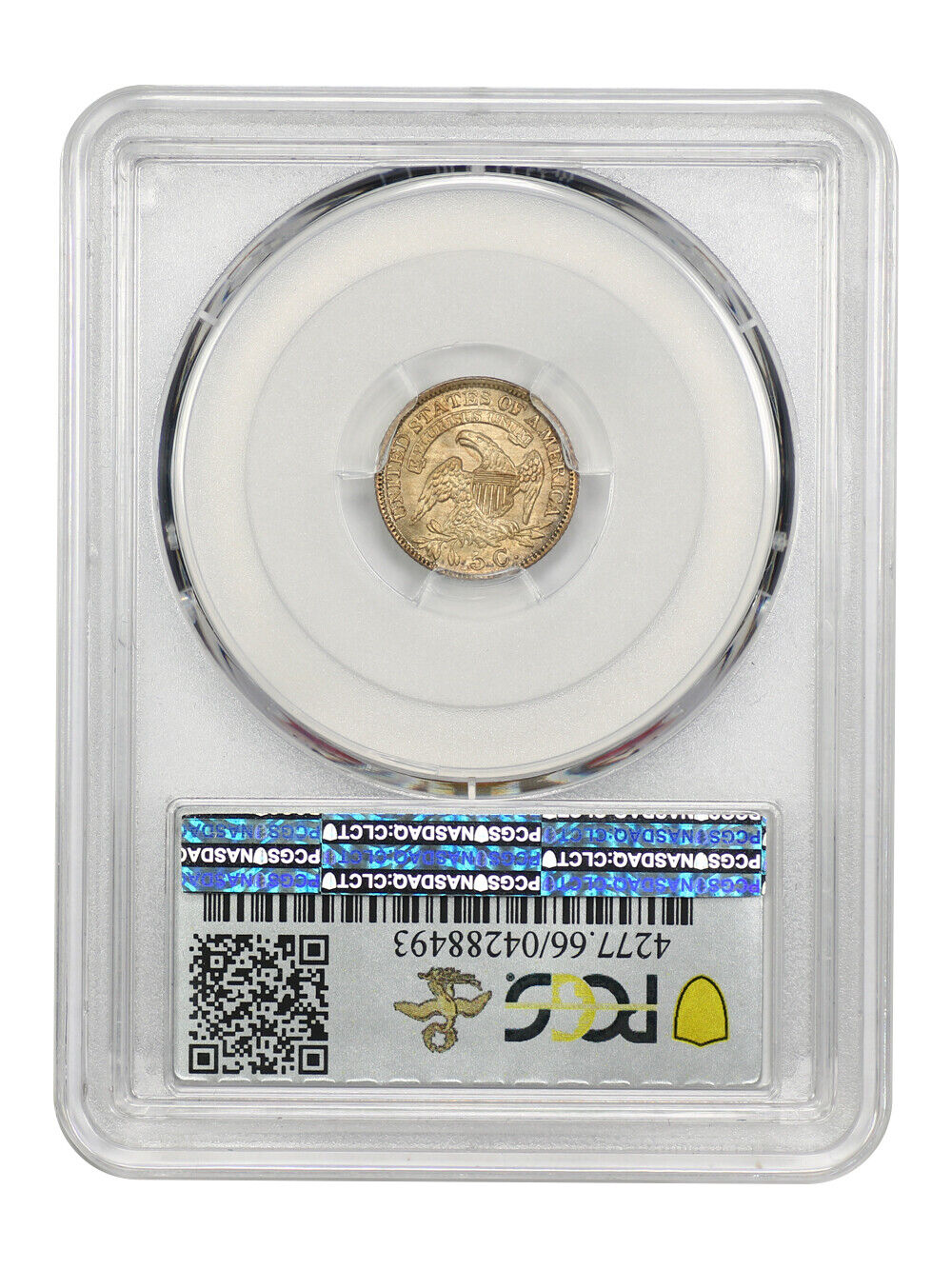 1830 H10C PCGS/CAC MS66 ex: D.L. Hansen