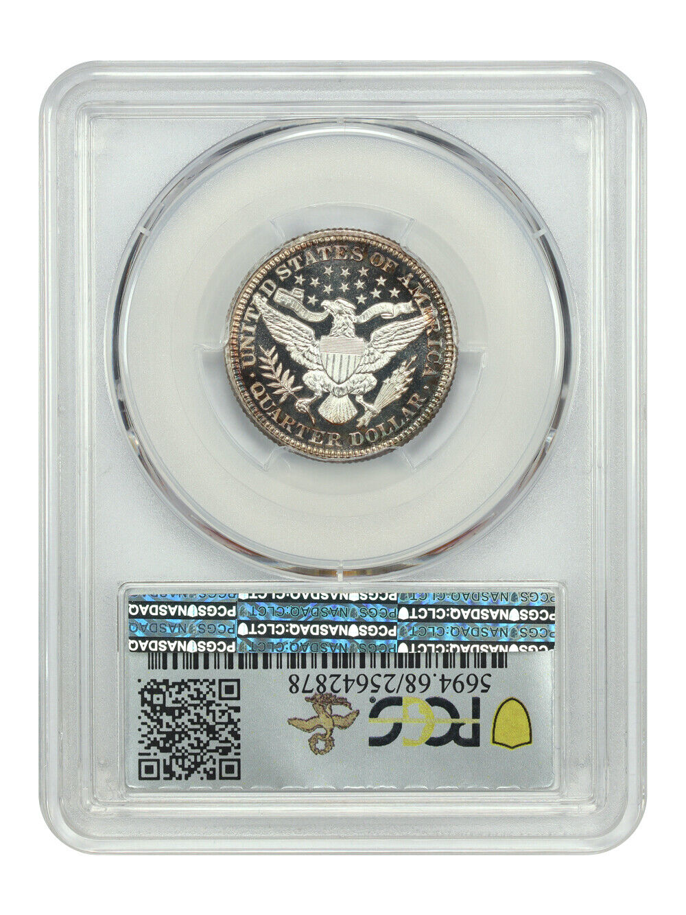 1908 25C PCGS PR68 ex: D.L. Hansen