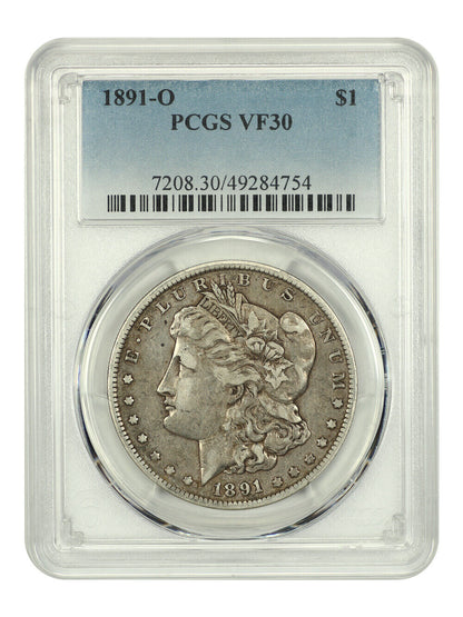 1891-O $1 PCGS VF30 - Morgan Dollar