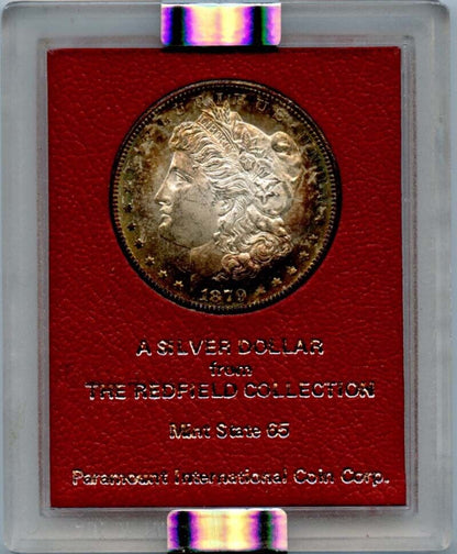 1879-S $1 Rev of 78 Redfield Hoard NGC MS64