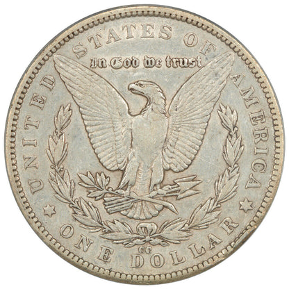 1879-CC $1 PCGS AU50 (Capped Die) - Morgan Dollar - Key Date from Carson City