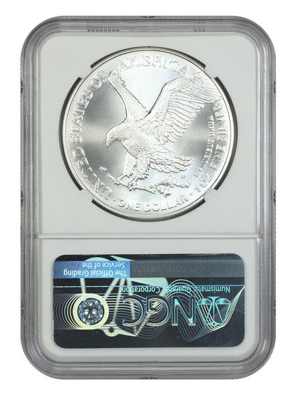 2021 $1 Silver Eagle NGC MS70 (Type 2, Early Releases) - Silver Eagles