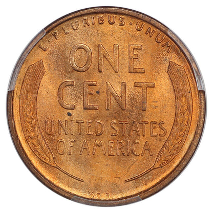 1909 VDB 1C PCGS MS65RD - Lincoln Cent (Wheat Reverse)