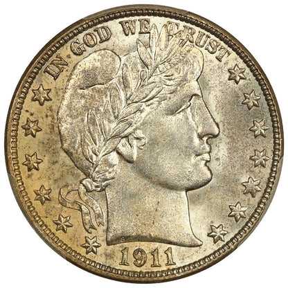 1911-S 50C PCGS MS66+