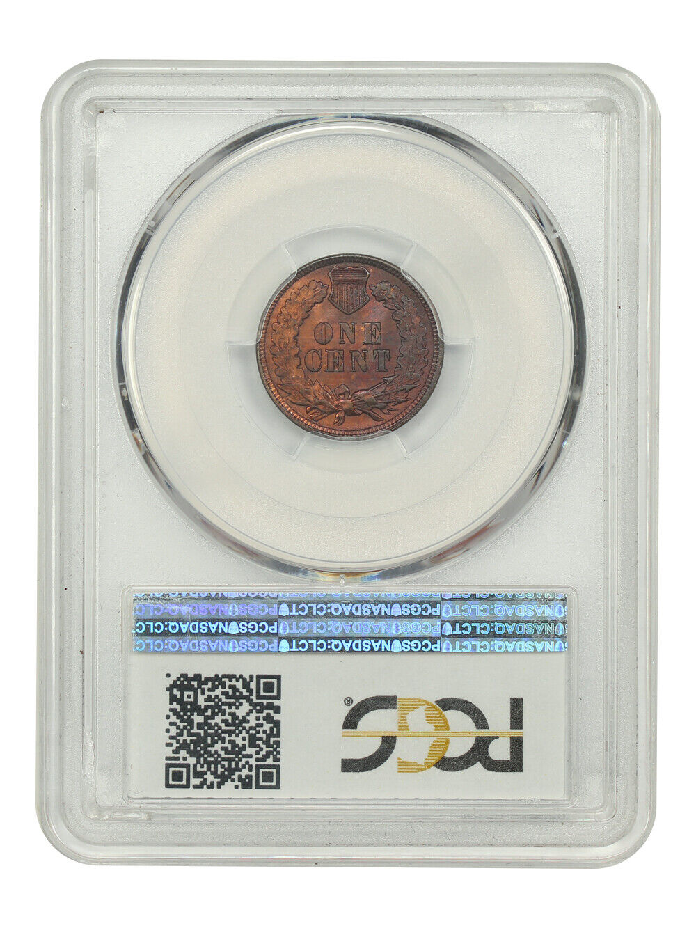 1890 1C PCGS MS65RB - Indian Cent