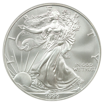 1999 $1 Silver Eagle PCGS MS70 - Silver Eagles