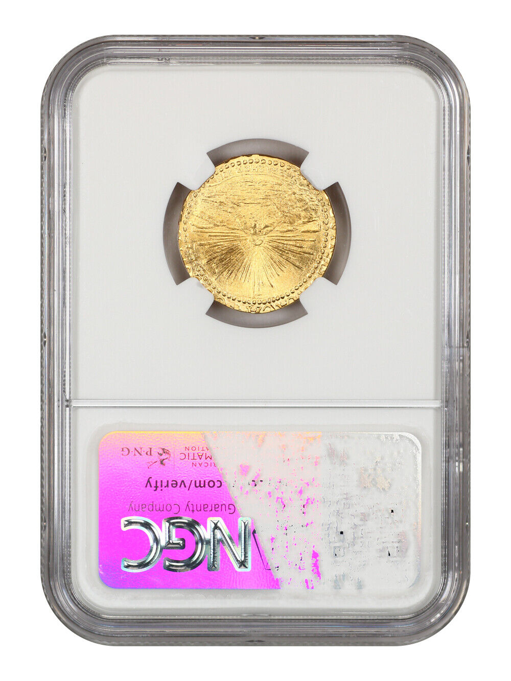 1787 Gold Brasher 1/2 Doubloon NGC MS69 (2011 Private Issue, "EB" on Wing)