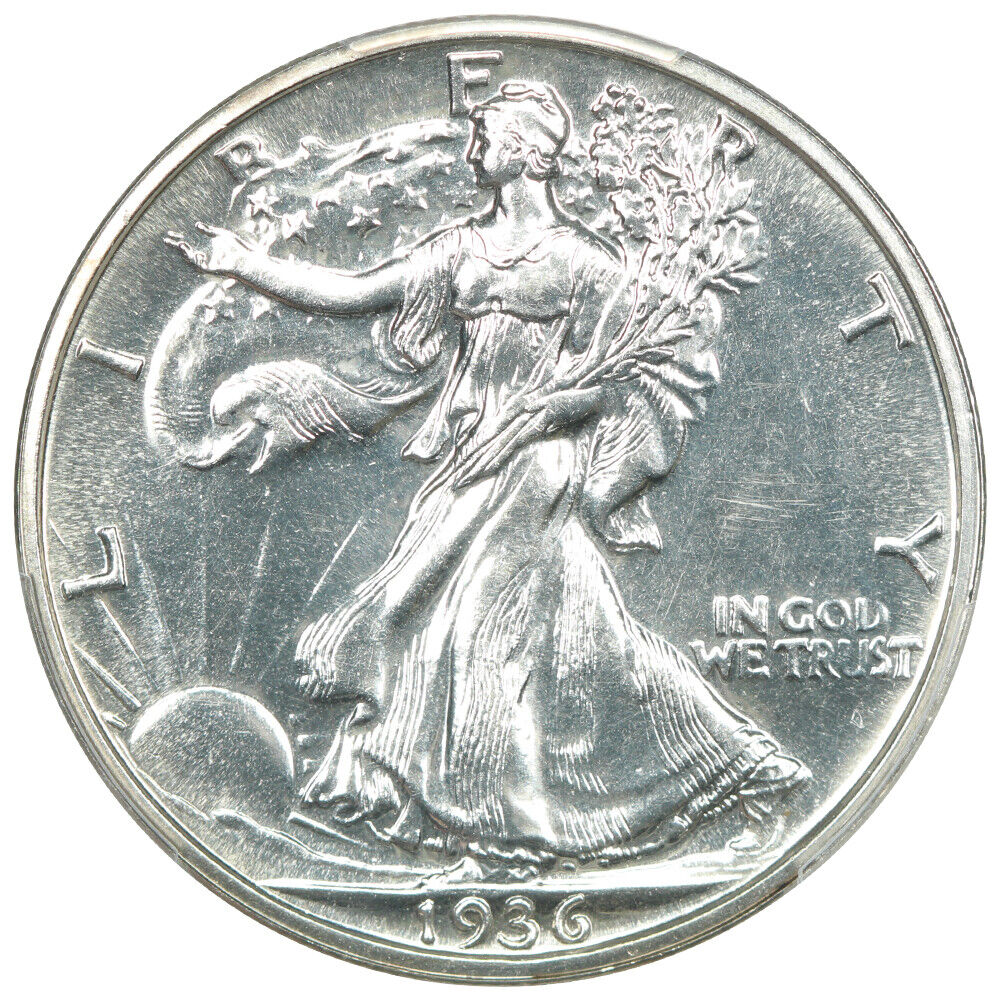 1936 50C PCGS PR64 - Walking Liberty Half Dollar