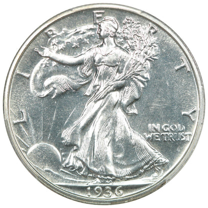 1936 50C PCGS PR64 - Walking Liberty Half Dollar