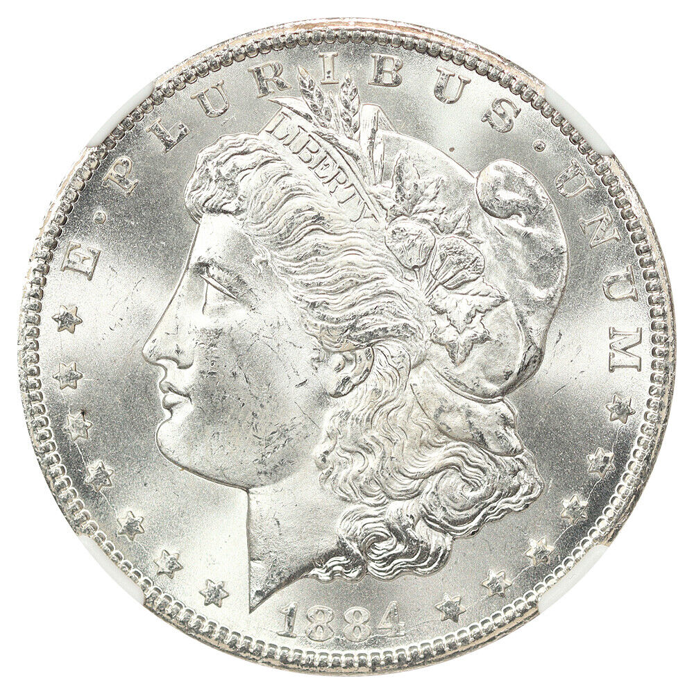 1884-CC $1 NGC MS66 - Morgan Dollar