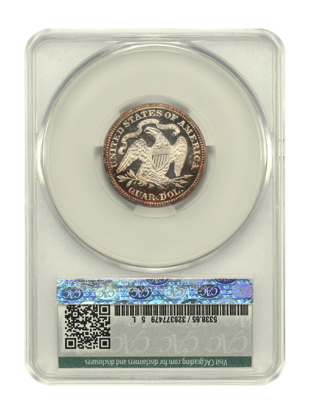 1875 25C CACG PR65DCAM ex: D.L. Hansen - Liberty Seated Quarter
