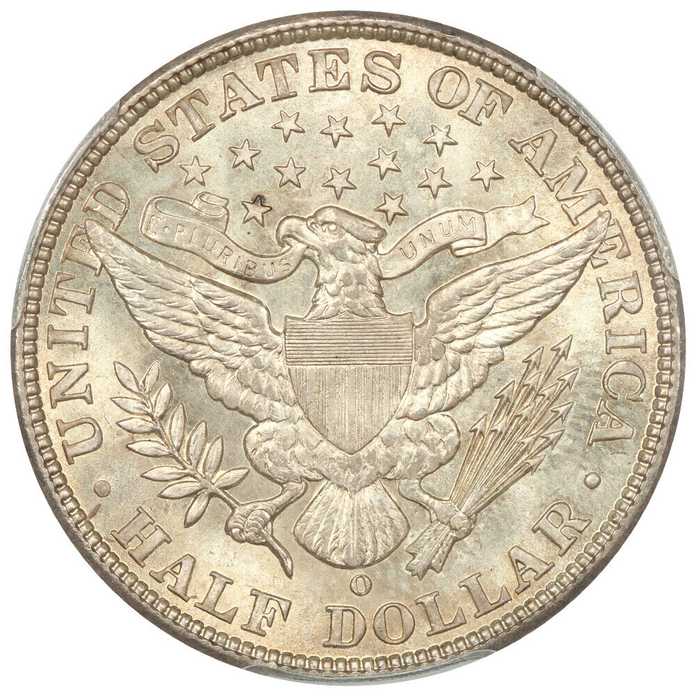 1903-O 50C PCGS MS67 ex: D.L. Hansen/Duckor/Price - Barber Half Dollar