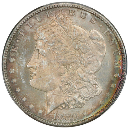 1880-S $1 PCGS/CAC MS67+ - Morgan Dollar