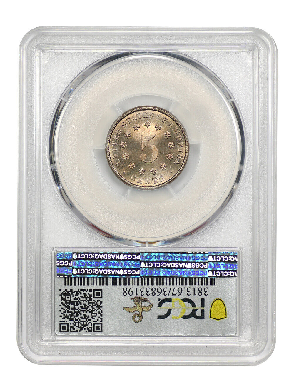 1883 5C Shield PCGS MS67 ex: D.L. Hansen