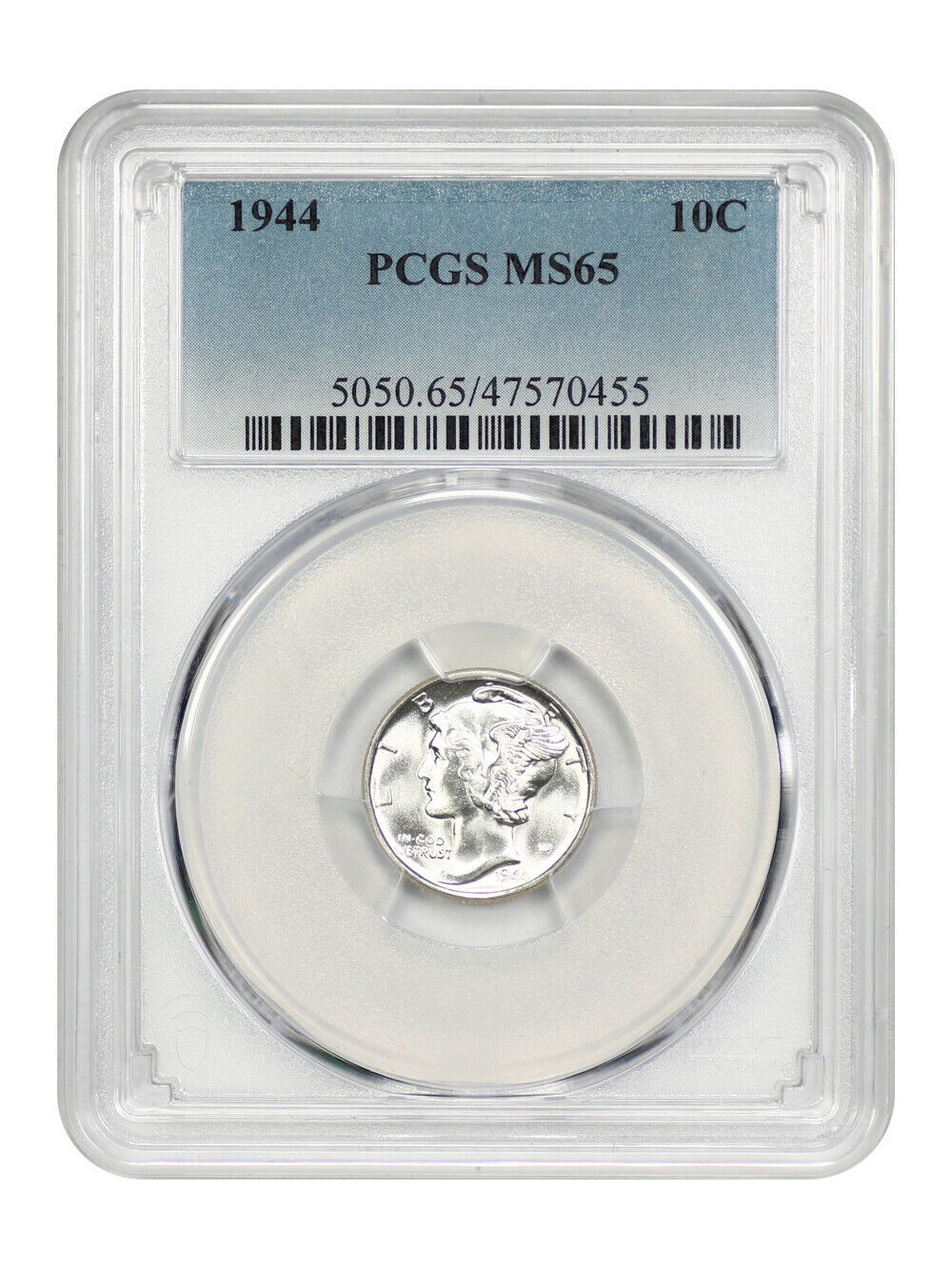 1944 10C PCGS MS65