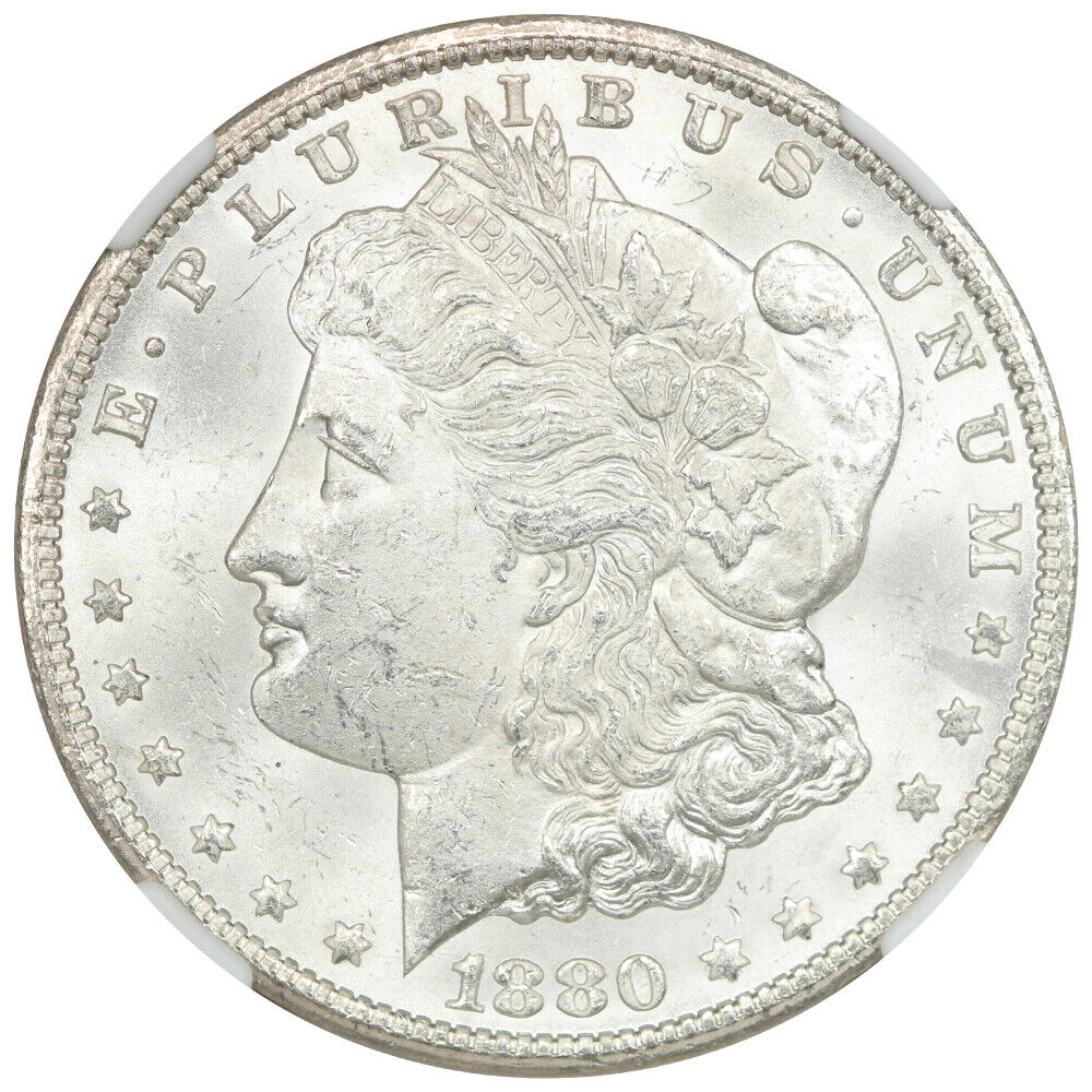 1880/79-CC $1 NGC MS63 (VAM-4, Rev of 78) - Morgan Dollar - Top 100 VAM