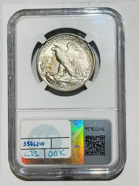 1944 P Walking Liberty Half Dollar NGC MS-67