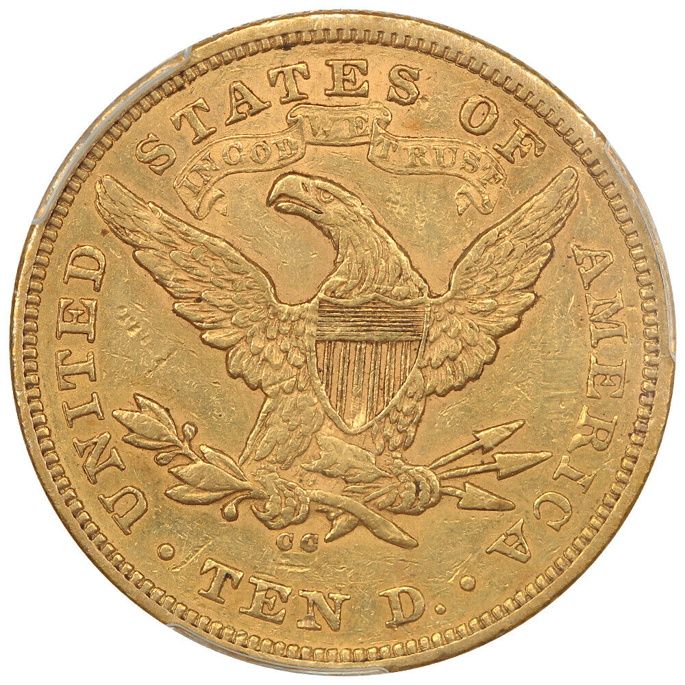 1871-CC $10 PCGS XF45 - Liberty Head $10