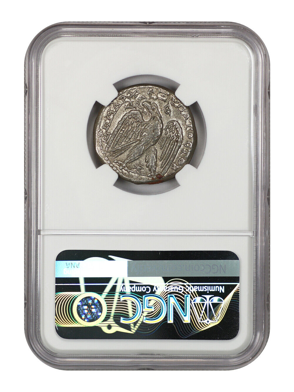 Ancient Roman: Elagabalus (AD 218-222) BI Tetradrachm NGC XF