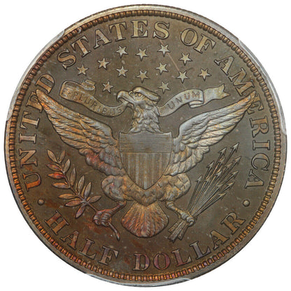 1912 50C PCGS PR68 ex: D.L. Hansen - Barber Half Dollar - Tied for Finest Known!